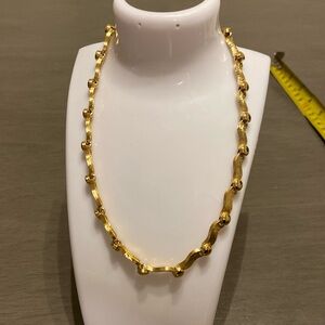 Vintage Monet Glod Plated Necklace